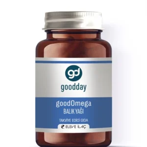 GOODDAY OMEGA 3 BALIK YAĞI 60 KAPSÜL TAKVİYE EDİCİ GIDA